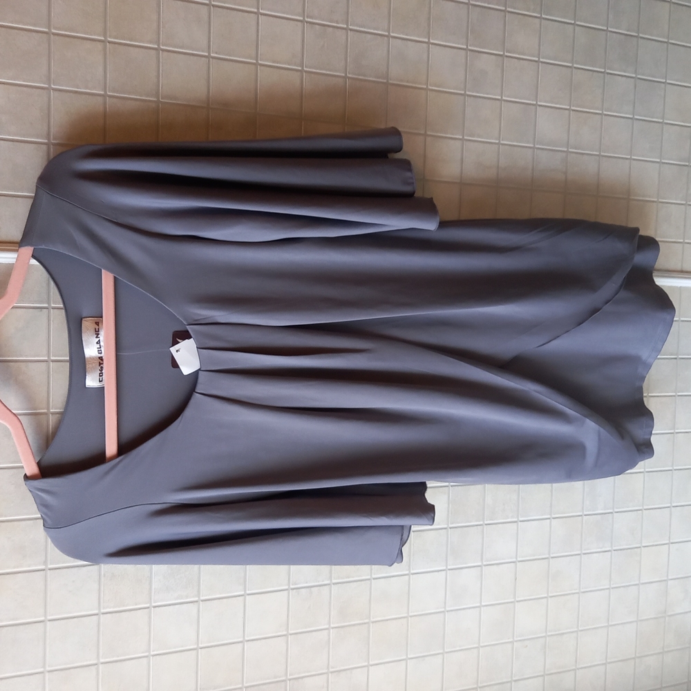 Costa Blanca silver midi dress